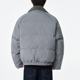 棉服男士2026冬季新款潮牌立领加厚外套冬装防寒服，男装棉衣，奇怪漫猴工厂店