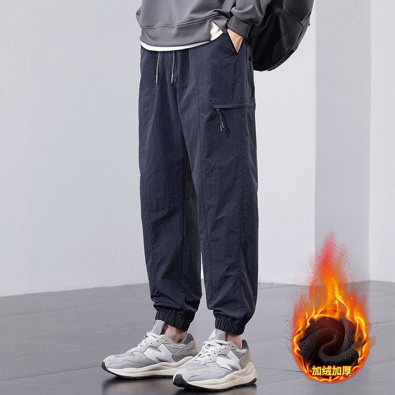 Y.M冲锋裤潮牌宽松2026夏季美式休闲束脚哈伦裤【引流款】P39，男装休闲裤，奇怪漫猴工厂店