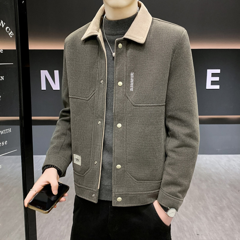 2026新款立领夹克男士春季休闲爸爸装中年男款外套男装春秋季薄款，男装休闲裤，奇怪漫猴工厂店