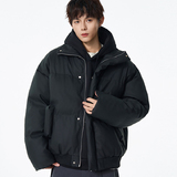 棉服男士2026冬季新款潮牌立领加厚外套冬装防寒服，男装棉衣，奇怪漫猴工厂店