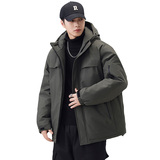 棉服男士2026冬季新款潮牌立领加厚外套冬装防寒服，男装棉衣，奇怪漫猴工厂店