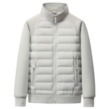 新标轻薄90绒羽绒服男士2025年冬季新款拼接立领保暖户外外套，男装羽绒服，奇怪漫猴工厂店