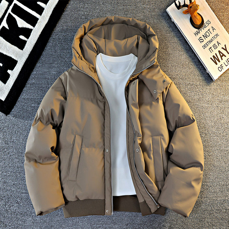 棉服男士2026冬季新款潮牌立领加厚外套冬装防寒服，男装棉衣，奇怪漫猴工厂店