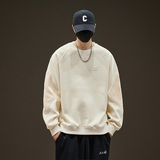 不缺货圆领男士卫衣秋冬季2026新款内搭长袖t恤打底衫春秋，男装卫衣，奇怪漫猴工厂店