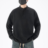 网络主推款老钱风亨利领毛衣，男装T恤，奇怪漫猴工厂店