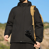 棉服男士2025冬季新款潮牌立领加厚外套冬装防寒服，男装棉衣，奇怪漫猴工厂店