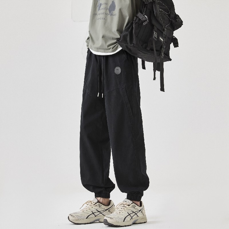 Y.M秋冬透气休闲裤男2026春季新款宽松《天猫限79抖音限69》，男装休闲裤，奇怪漫猴工厂店