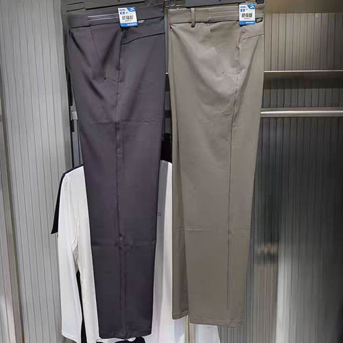安踏商务通勤舒乐裤防泼水长裤男