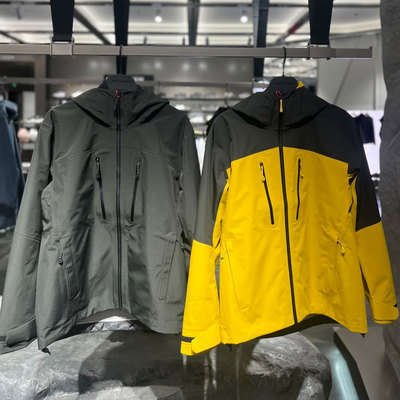 安踏冠军户外冲锋衣男三合一外套