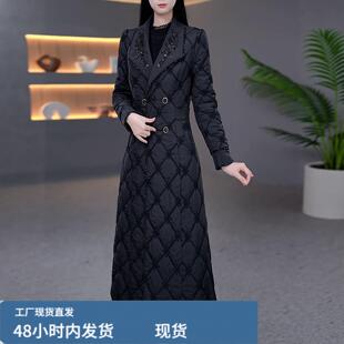 【檰大衣外套+连衣裙】时尚檰服檰衣套装2025秋冬二件套女装显瘦