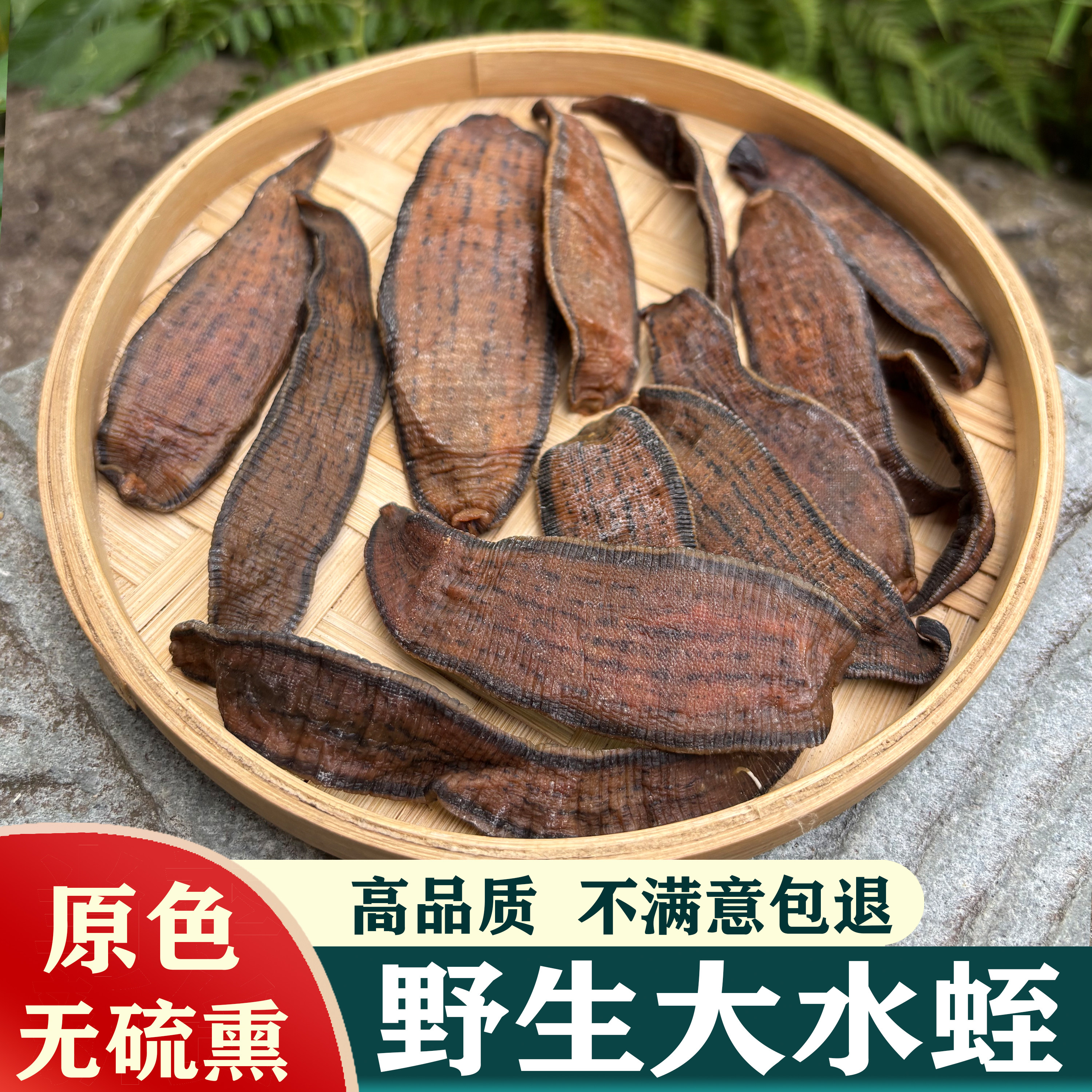 水蛭干中药材野生水蛭干货正品