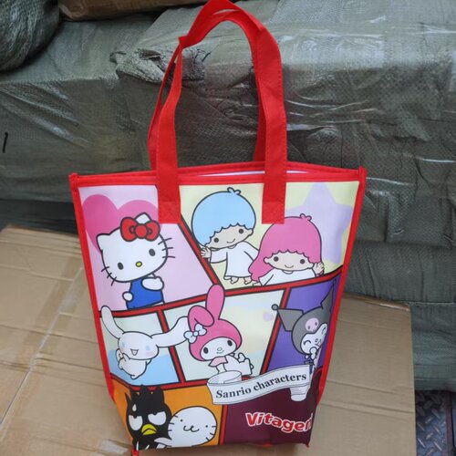 可爱清新可爱KITY保温购物袋