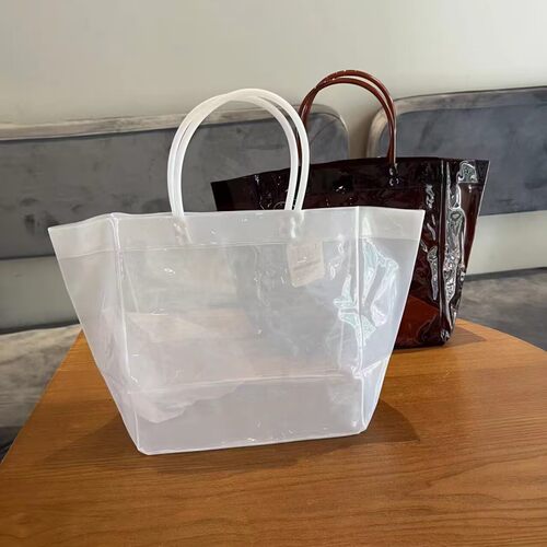 物美价廉手拎袋防水透明