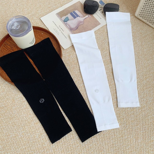 套男女袖 京造冰袖 袖 套白色夏季 套防紫外线骑行薄护臂 防晒黑色袖