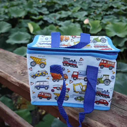 水果带饭手提汽车卡通零食便当包