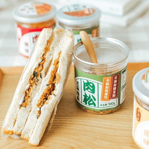 膳源泽罐装芝麻海苔肉松无添加剂