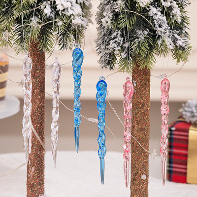 New Christmas Decorations Christmas Ice Bar Pendant Imitati