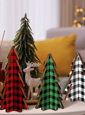 Christmas decorations, wooden ornaments for Christmas tree