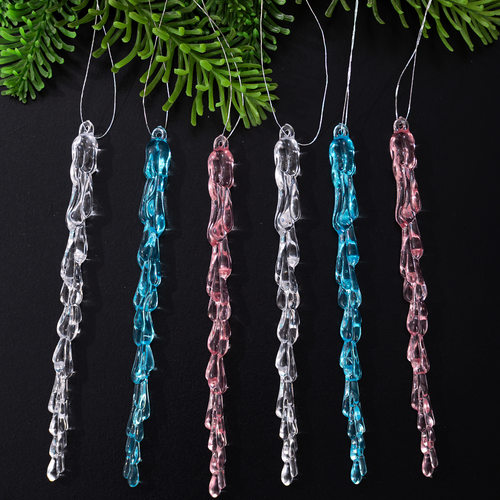 New Christmas decoration ice cream pendant imitation icicle