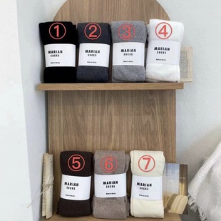 韩国连裤袜Marian东大门新款打底裤纯色女士袜子棉打底袜