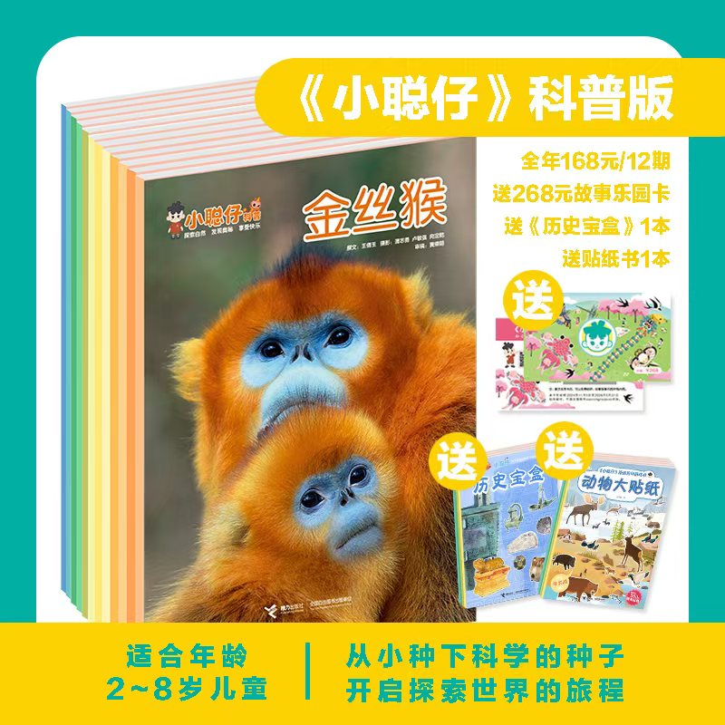 2023年小聪仔科普版全辑2-6-8岁
