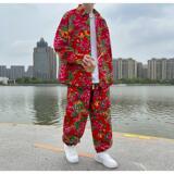 无差价/东北花港风情侣礼服宽松版长裤+衬衫A056-8018套装/特P55,男装衬衫,电商A056, 无差价/东北花港风情侣礼服宽松版长裤+衬衫A056-8018套装/特P55,男装衬衫,电商A056,