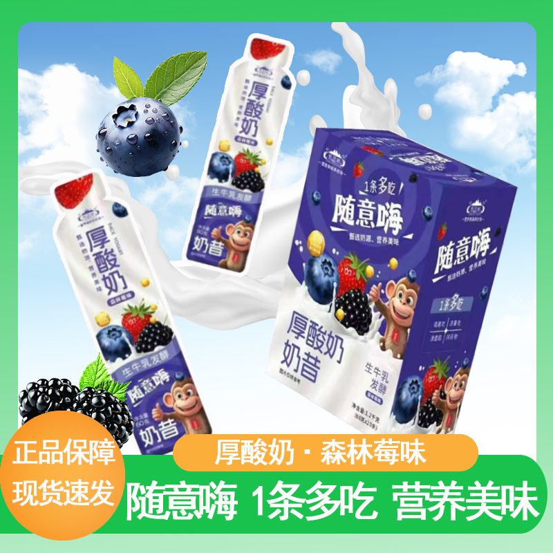 多口味水果厚酸奶整箱装早餐