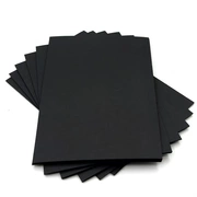 Các tông đen A4 các tông A4 dày 8K 8 tông đen 4k sáng tạo dày cứng giấy thủ công tự làm album sơn - Giấy văn phòng