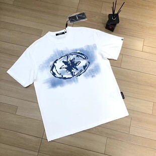 卡里亚尼新款男士短袖高端时尚休闲T恤