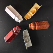 8.5厘米pvc踢脚线阴阳角塑料配件拐角转角阴角阳角堵头接口内外角