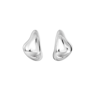 Mistova高级感耳钉水滴耳钉小众耳饰金豆豆耳钉耳铄石凝结耳钉