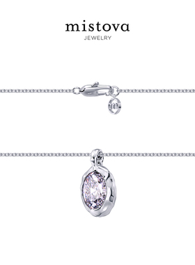 S925银金银色项链女简约时尚