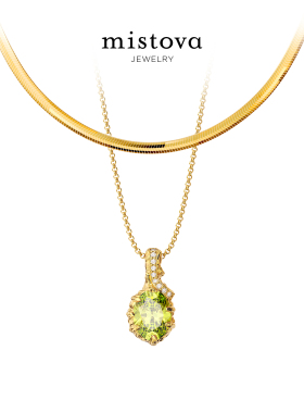 Mistova微光蛇骨链时尚高级感