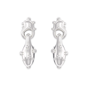 Mistova 设计师首饰品牌大气设计轻奢冷淡风电子云耳钉