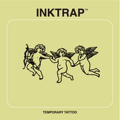 INKTRAP油墨陷阱防水持久ins风草本纹身贴小天使3.3 6cm