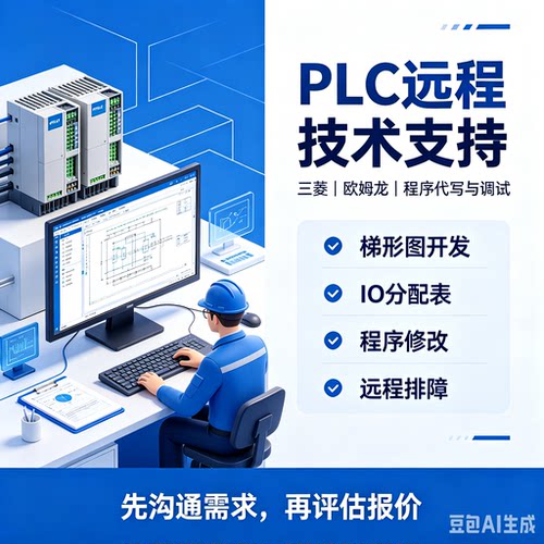 PLC程序代写电气自动化技术支持