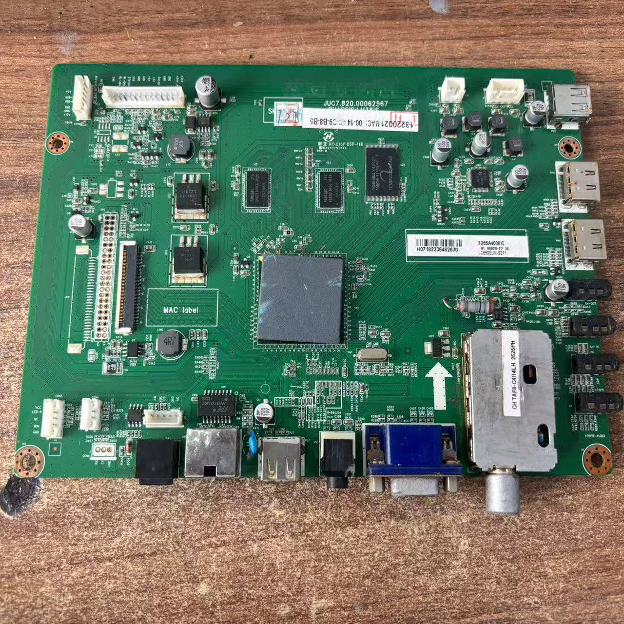原装长虹3D/42/46/55A4000IC 3D47A4000I主板JUC7.820.00062567