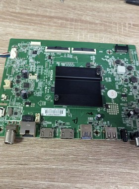 康佳LED55C1液晶电视主板35024341配屏72002715YT 2715YT实拍 测