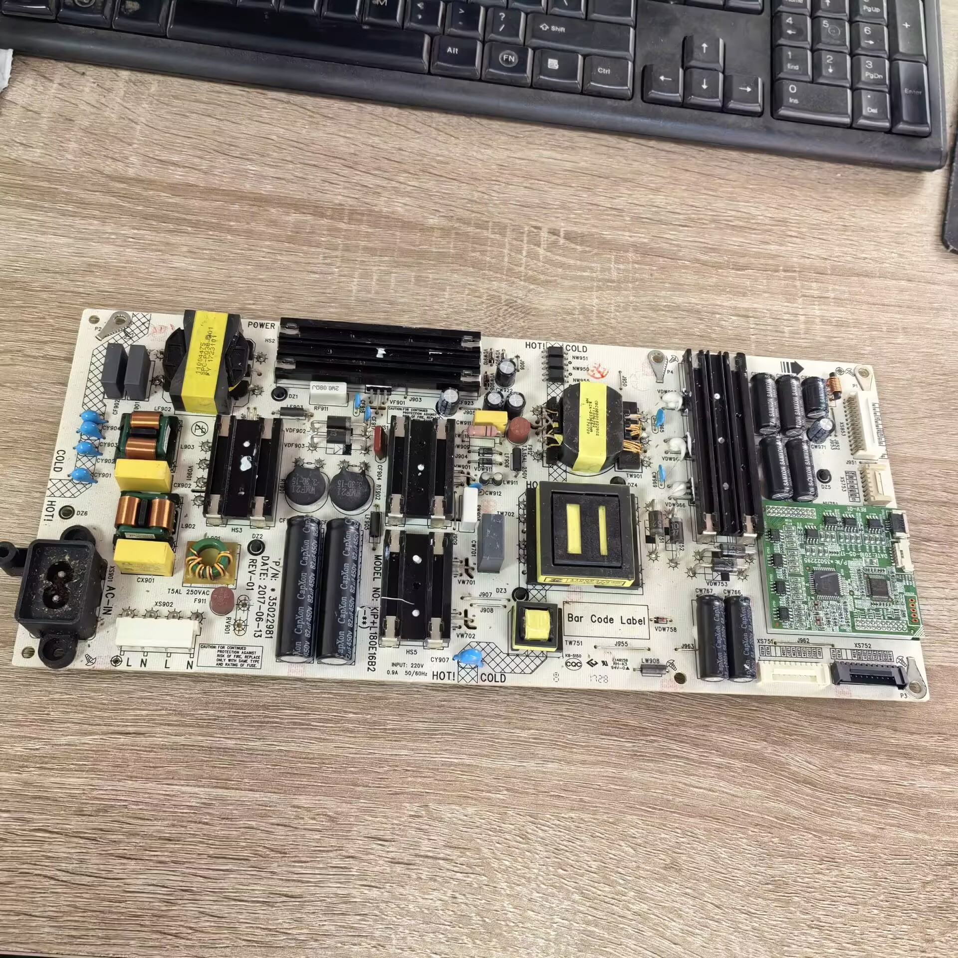 康佳LED55R90电源板35022981340