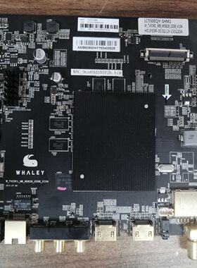 微鲸WTV43/55K1J W50J主板W-TV55K1-MB-M0828-0208-V104/V105屏选