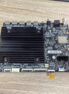 小米L55M9-S主板DKTV-B022-9653-AF-20230110屏L55M9-S-HKC实拍