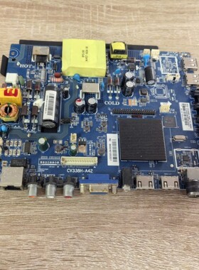 三洋43CE1271D1电视机主板CV338H-A42 配屏CN430NC7240实拍 测好