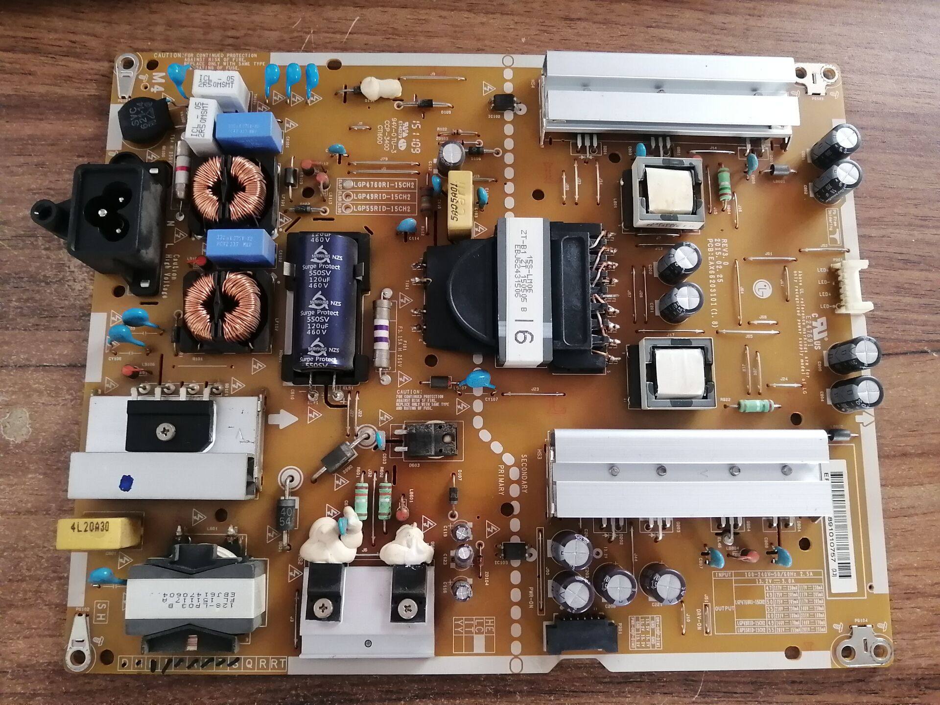 LG55LF5950-CB60LX341C电源