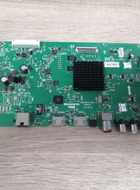 拆机创维49E6000主板5800-A8H731-0P00屏RDL490WY(LD0-10B)实拍图