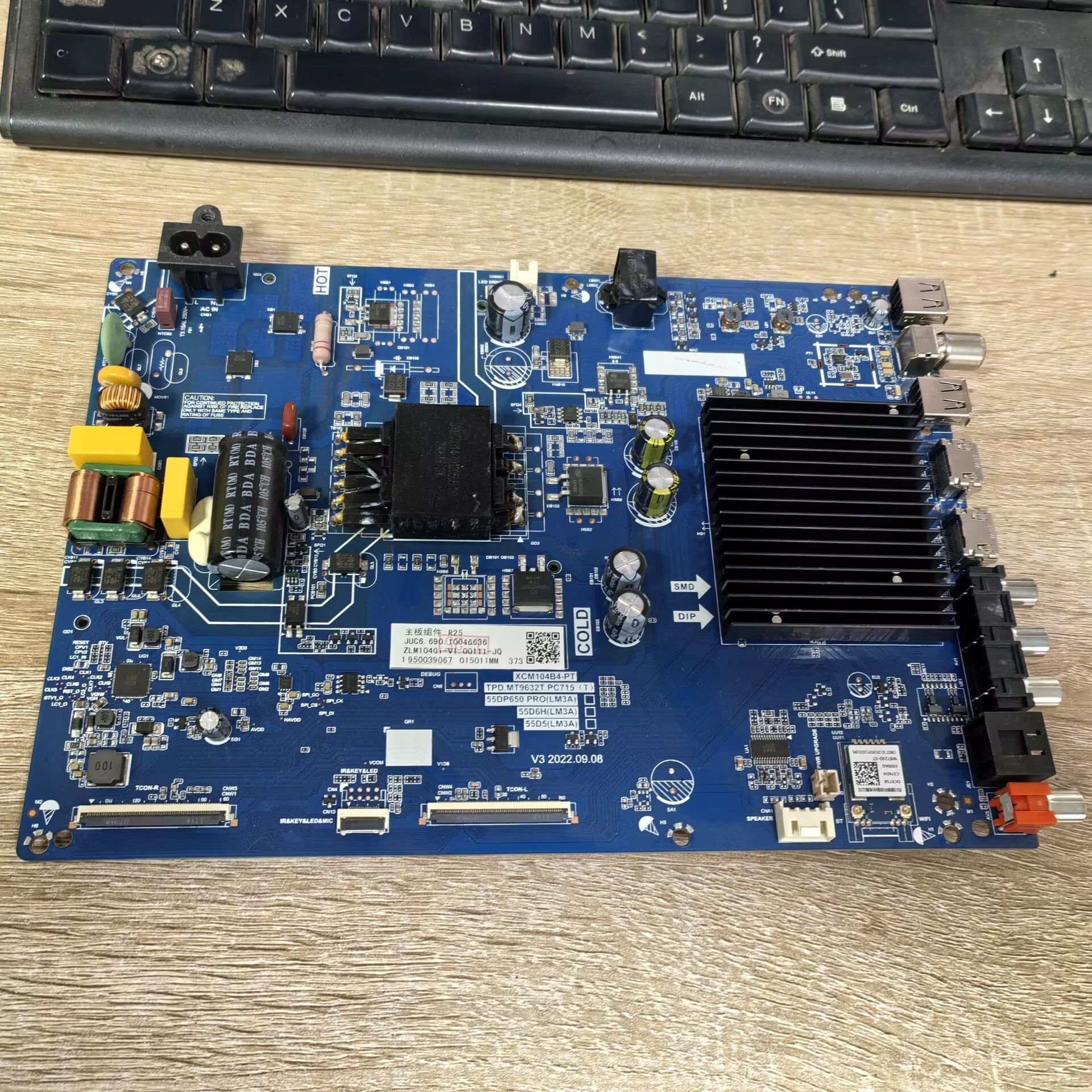 长虹55D55 55U5主板TPD.MT9632T.PC715 R25屏 C550U22-E4-B实拍,电子元器件市场,其它电脑元件/零配件,淘宝优惠券,粉丝福利购,淘宝优惠卷