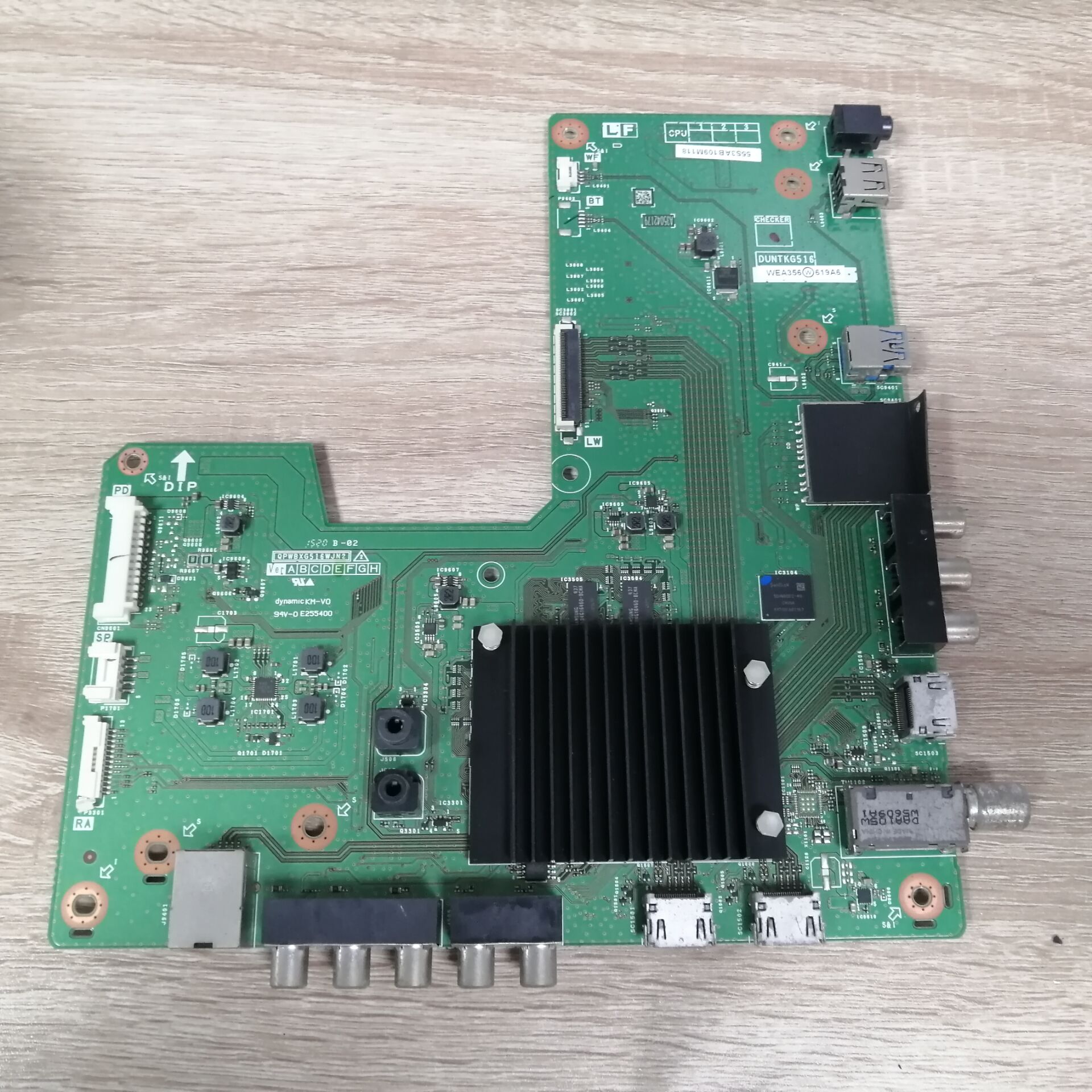 夏普LCD-55S3A55DS72主板