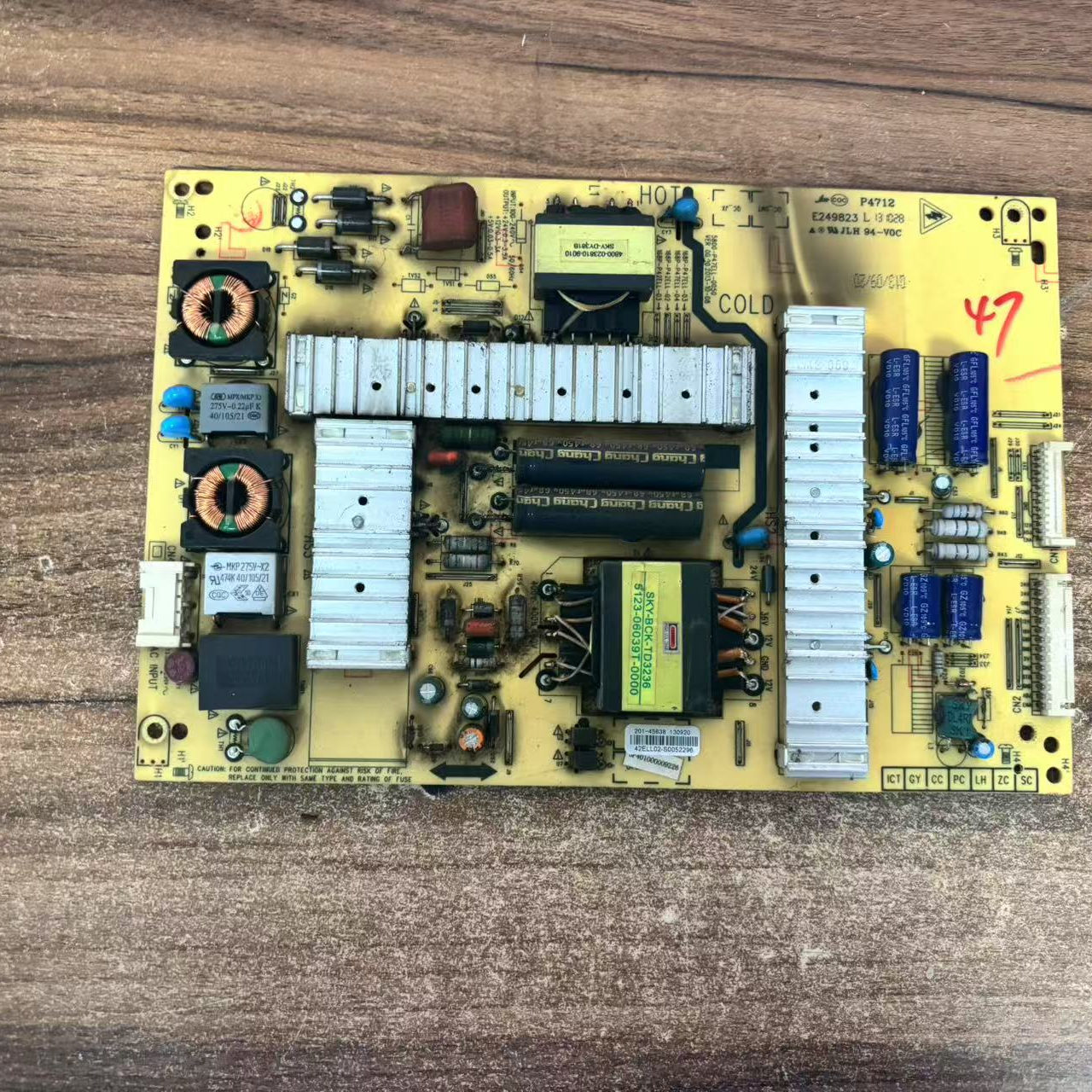 创维49/55E730A 47E730A电源板5800-P47ELL-0050/168-P47ELL-03