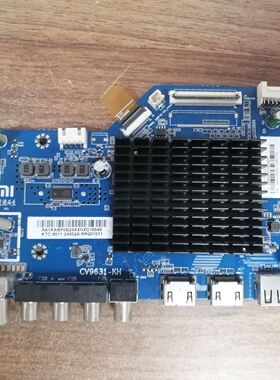 原装 红米L55R6-A主板 CV9631-KH 屏L55R6-A-CS0T 实物图  测好发