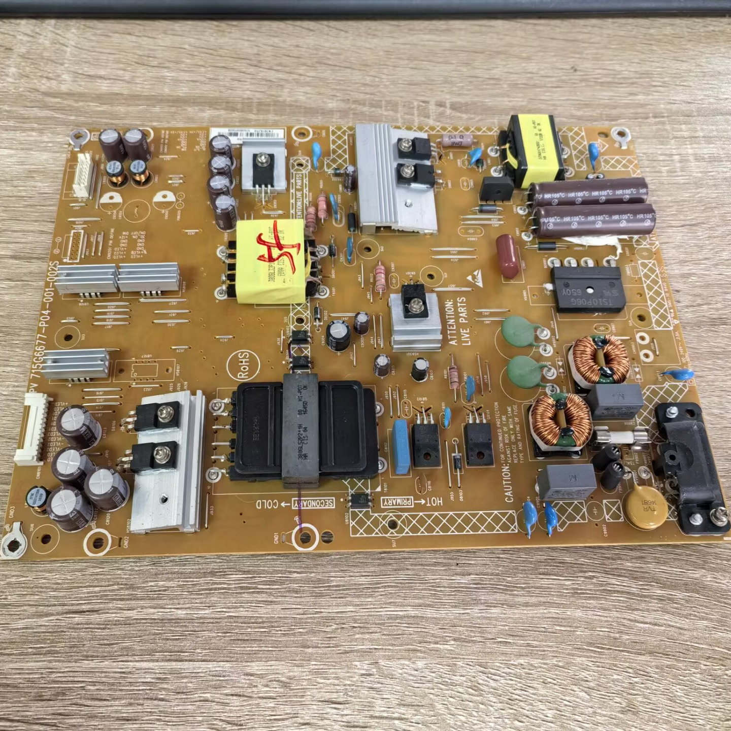 飞利浦55PFF3655/T3电源板715G66