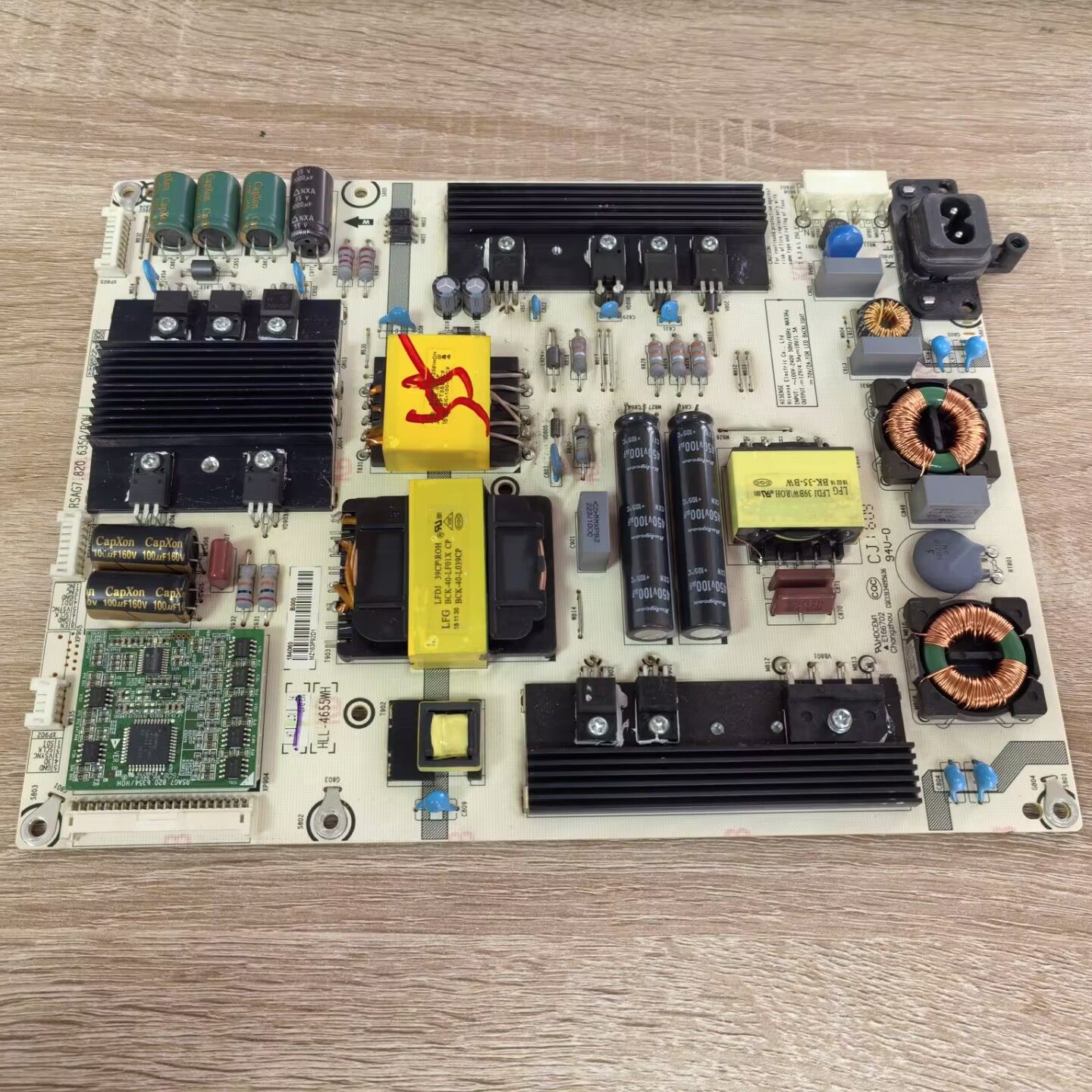 海信LED55EC880UCQ电视电源板